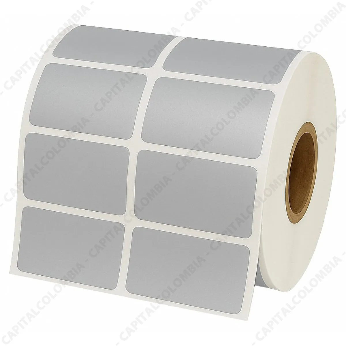 ROLLO DE ETIQUETAS SAT C1 R5000 P4 TT3 51 MM X 25MM BLANCO 2 COLUMNAS, vista 2
